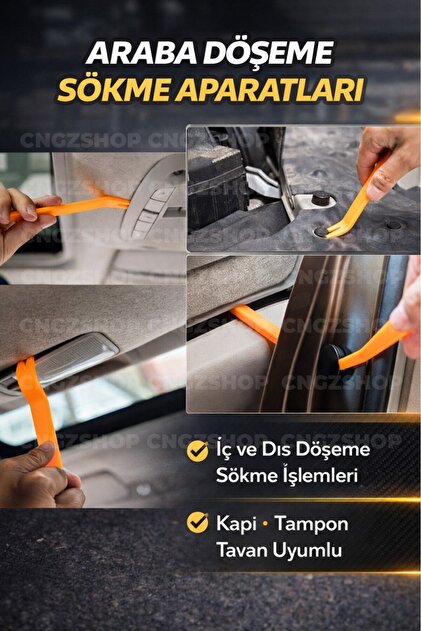 CNGZSHOP 630 Adet Trim Klips Seti | Oto Kapı Döşeme, Tampon