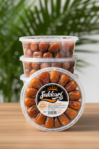 Taze Yaş Hurma 5 X 500 Gr.