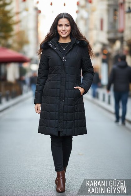 PALTOAN FEMININ DE MĂRIME MARE