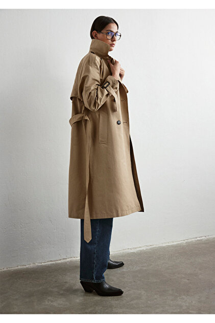 あおページ　ベージュ38 Mavi Bej Trençkot 1110458-70202 - Fiyatı, Yorumları