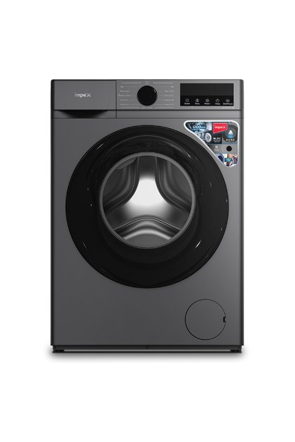 8Kg Front Load Washing Machine 1200 RPM BLDC Inverter WM0800FS - Grey