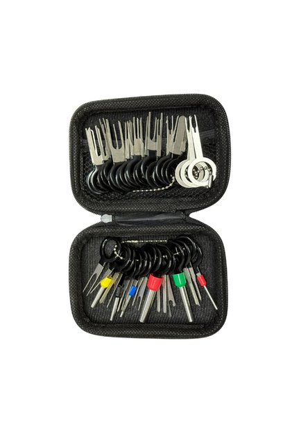 41pcs with bag 41pcs Universal Car Terminal Removal Repair Tool Wire Plug Connector Extractor Puller