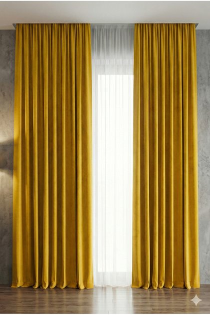 Blackout Curtain Drapery Curtain Blackout Curtain Single Panel Curtain with Cornice Light-Blocking Curtain