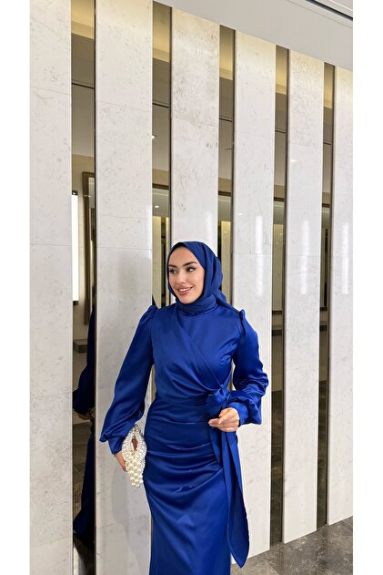 bodycon dress hijab Basic Long Sleeve Maxi Dress