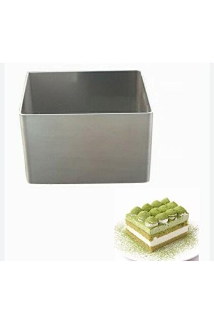 Square Parfait Mold / Square Single Small Cake Mold 8 cm
