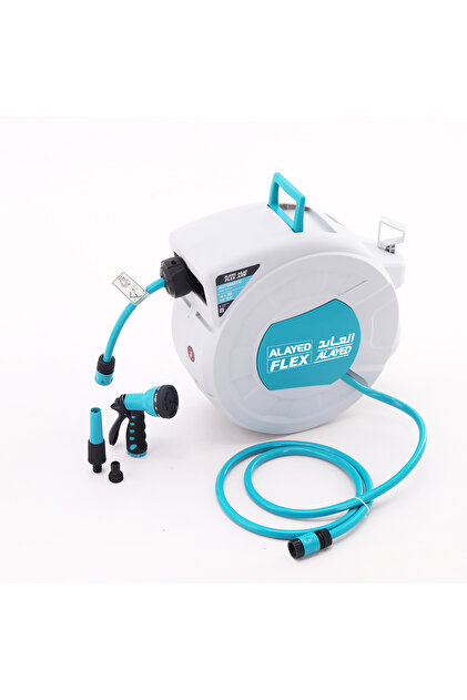 Automatic Irrigation and Garden Hose Reel 1/2 Inch 15 Meters Long from Uday