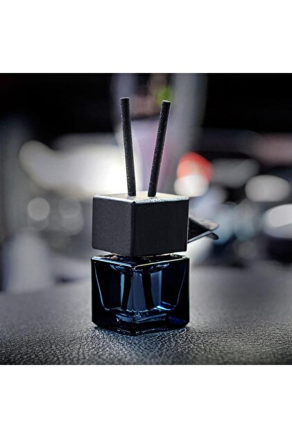 A2 〔DD329〕1 Piece Car Decoration Square Car Hanging Glass Bottle Air Freshener Empty Bottle Aromathe