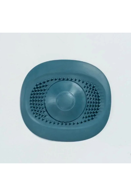 1Pc Blue Kitchen Bathroom Sink Plug Shower Filter Drain Cover Stopper Sink Strainer Drain Floor Hair