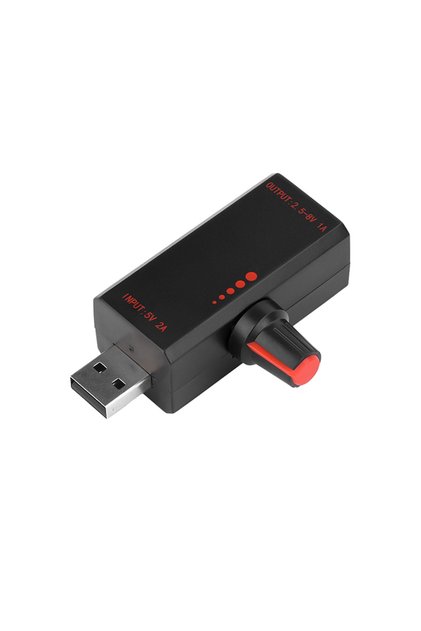DC5V 2A 5W Stepless Speed Controller Adjustable Control Fan Cooler Type-C USB Fan Speed Radiator ...