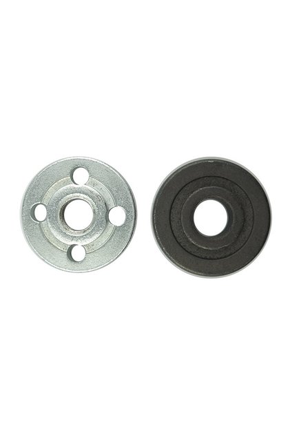 1 Set M10 Thread Angle Grinder Metal Pressure Plate Metal Inner Outer Flange Nut Set Tools Grindi...