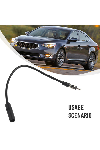 A Car Cable Portable Purpose Radio Wide Application ABS Antenna Extension Cable General Brand New C.