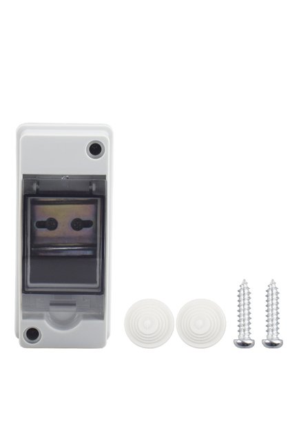 HT-2 IP65 Waterproof Distribution Breaker Box Panel Installation 2 WAY PC ABS Plastic Outdoor Ele...