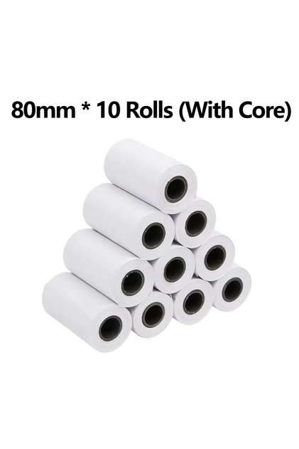 80mm 10 Rolls 80mm/58mm Thermal Papers For Mini Thermal Receipt Printer PAD POS Printer 2 inch Paper