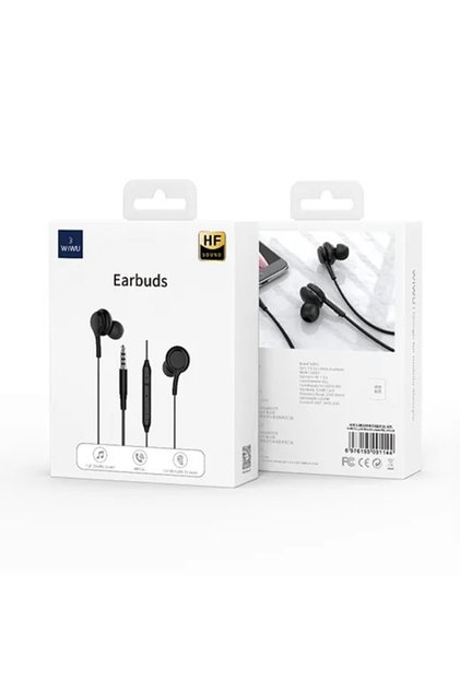 EB310 3.5mm Stereo Wired Earphones with Microphone