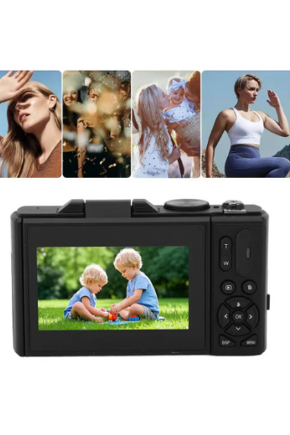 Genel Markalar 5k 75mp Hd Dijital Kamera 18x Dijital Zoom, Flaşlı