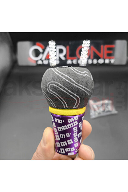 carlone Momo Vites Topuzu Mor Renk Süet Nubuk Alcantra Premium Lüx