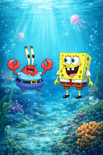 Arvela Bricks Nickelodeon Serisi: Sünger Bob & Bay Yengeç