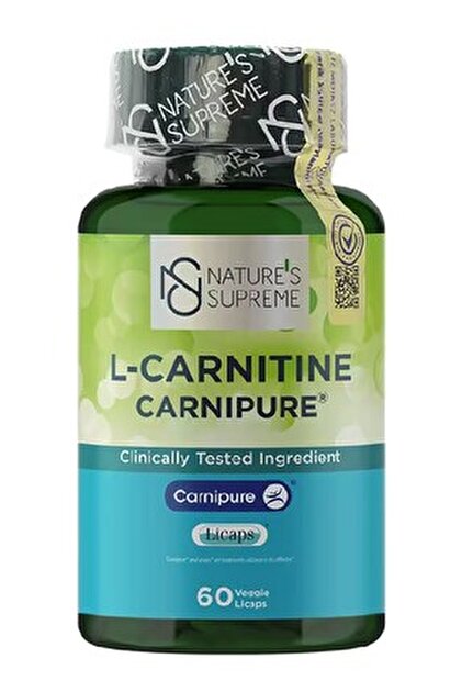 Natures Supreme L-carnitine Carnipure 60 Kapsül