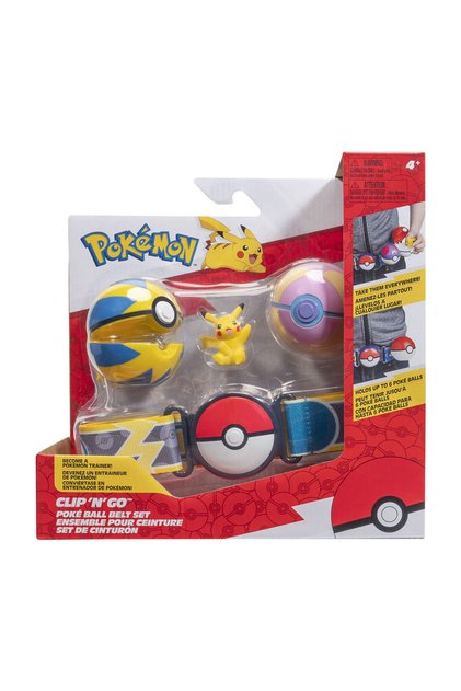 Clip 'N' Go PokeBall Kemer ve Figür Seti PKW4165