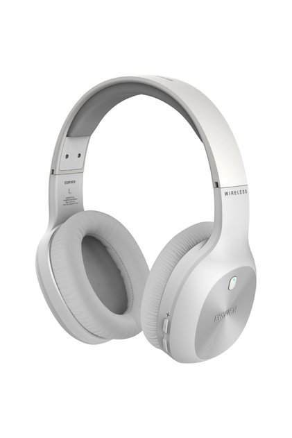 Căști wireless W800BT Plus WH, 40 mm, 55 de ore, difuzoare dinamice, BT V5.1, USB-C, albe