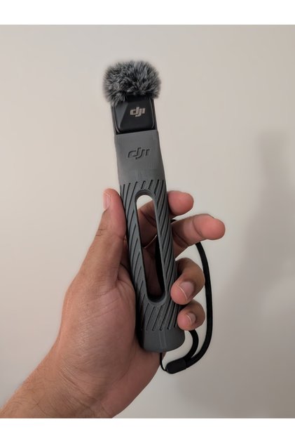 DJI Mic Mini Aparatı El Adaptörü – Mikrofon Dönüştürücü – Taşınabilir Röportaj ve Vlog Aparatı