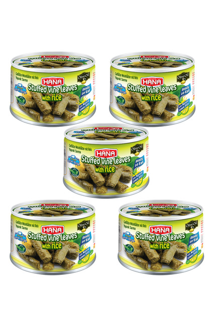 ZEYTİN YAĞLI YAPRAK SARMA ( YALANCI DOLMA) 400 GR X5 ADET - VEJETARYEN