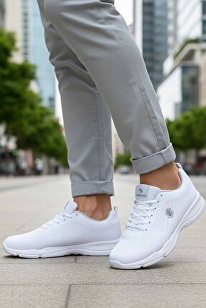 Lumberjack Siyah Erkek Spor Ayakkabı - Hafif Örgü Saya Sneaker