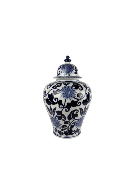 Blue Blanc Kapaklı Küp 38x60cm
