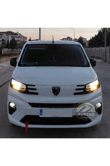 Peugeot Partner 2019 Sonrası Uyumlu Batman Yarasa Ayna Kapağı Piano Black Abs Plastik Sağ Sol 2 Adet