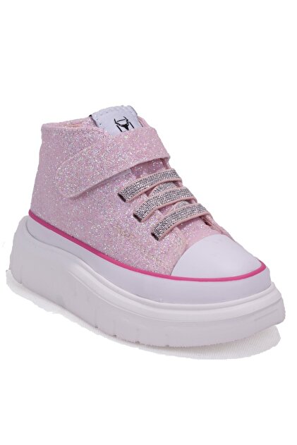 beatiful people バスケット　ash pink BUCKHEAD Axel 4490 Pembe Ortopedik Günlük Kız Çocuk Spor Ayakkabı