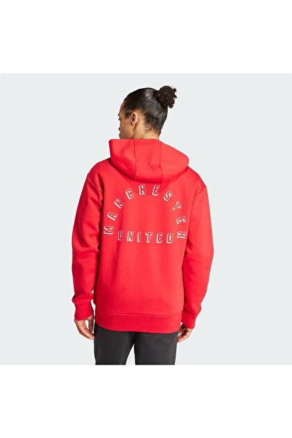 adidas Manchester United Anthem Erkek Sweatshirt Hırka - IT4187