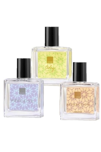 Σετ 3 τεμαχίων Eau de Parfum - TTA Today, Perceive, Attraction