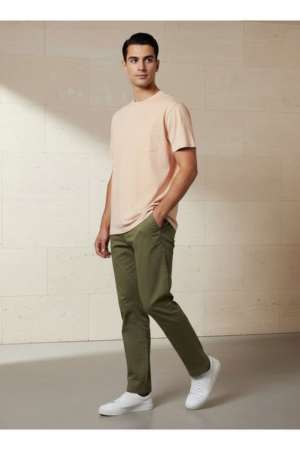 Men Regular Fit Crew Neck Short Sleeve Printed T-shirt