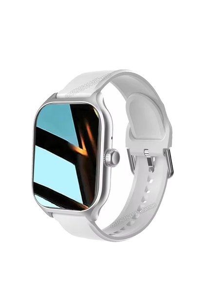 Gray 2026 New Smart Watch 2.01'' HD Display Bluetooth Call Message Alert Sports Mode GPS Tracker Sma