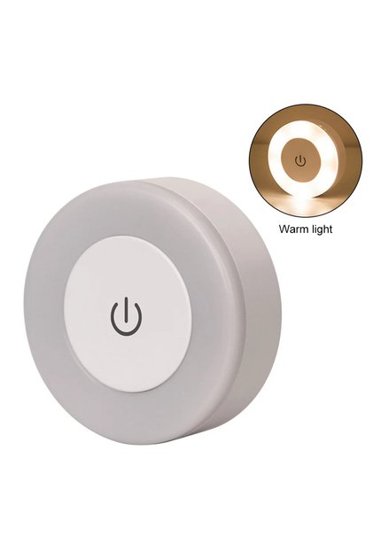 Warm light Energy Saving Led Touch Sensor Night Lights USB Rechargeable Magnetic Wall Light Room Ais