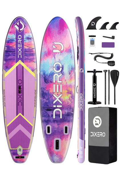 SavaBoards Wave Glide Purple 335x84x15 cm Premium Şişme Paddle