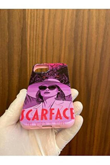 Newon iPhone 13/14 Scarface Elvira Eyes Printed Inside Velvet Premium  Launch Silicone Phone Case- Trendyol