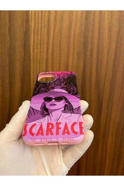 iPhone 13/14 Elvi̇ra Printed Inside Velvet Premium Launch Silicone Phone Case