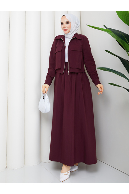 Jacket & Skirt Hijab Set Rc9020