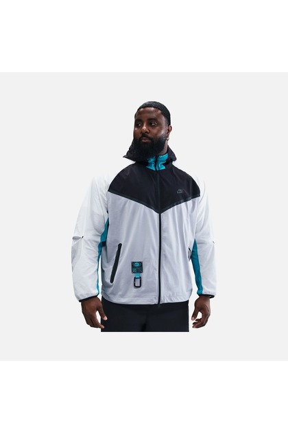 R*n様 Nike Tech woven jacket チェルシー　120周年限 Nike Tech Woven Wr Fz Jkt Trek Kapüşonlu Bol Kesim Erkek Ceket