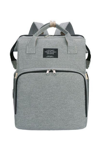 New Style Multifunctional Portable Double Shoulder Mommy Bed Backpack (with Cushion)