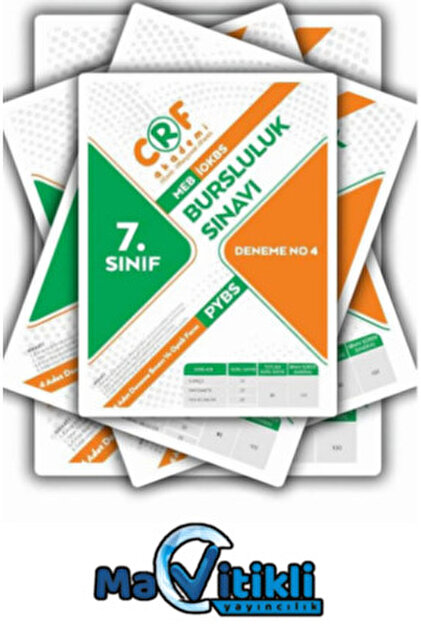 MAVİTİKLİ YAYINCILIK 7.SINIF BURSLULUK 4'LÜ PAKET DENEME SINAVI
