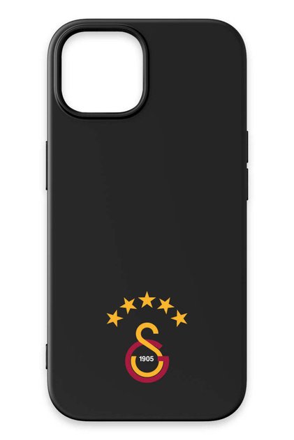iPhone 15 Compatible 5 Star Arma Black Silicone Licensed Phone Case