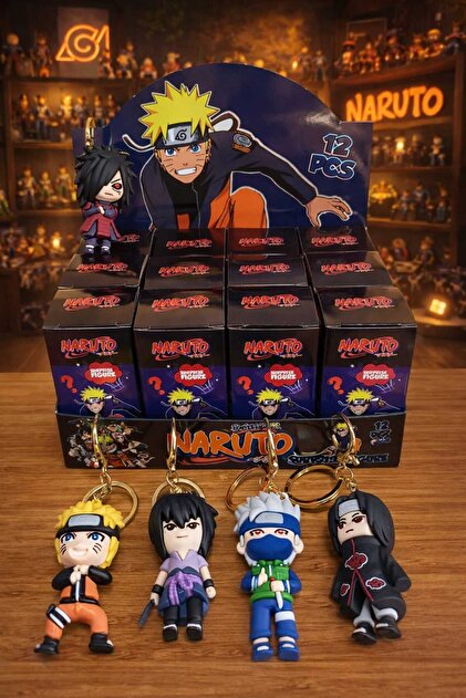 Bakmakistersen Naruto Karakter Sürpriz Paket Anahtarlık Figür 1