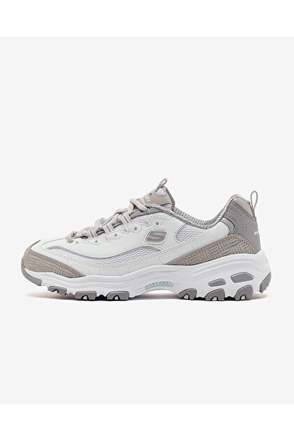Skechers D'lites Kadın Beyaz/Gri Sneakers 150536 WGY - Fiyatı