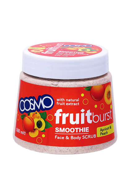Apricot & Peach Smooth Kernel Shell Exfoliating Face & Body Scrub (500ml)