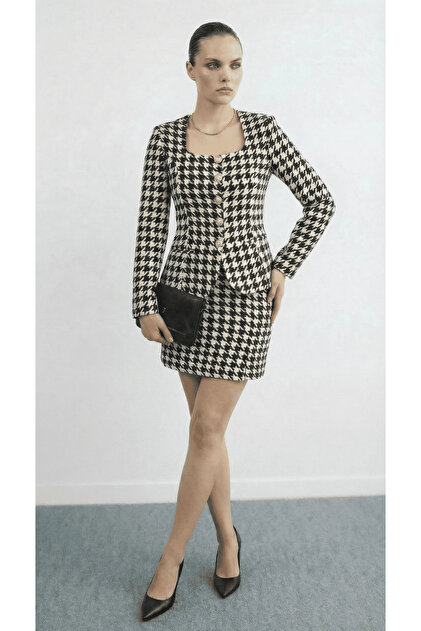 Luna Button Suit Kazayağı