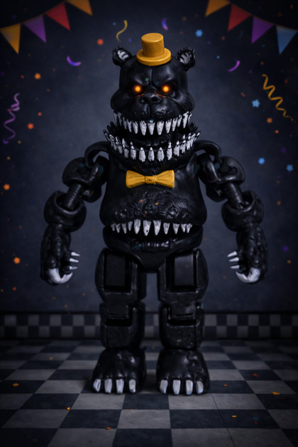 Rüzgar Tasarım Fnaf Five Nights at Freddy's Nightmare Fnaf Eklemli