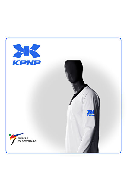 OLİMPİK TAEKWONDO ELBİSESİ MAVİ - WT ONAYLI