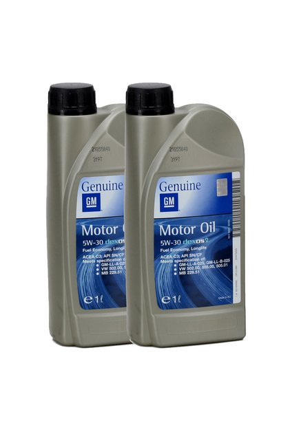 Pachet 2 litri Ulei GM Dexos 2 FE 5W30
